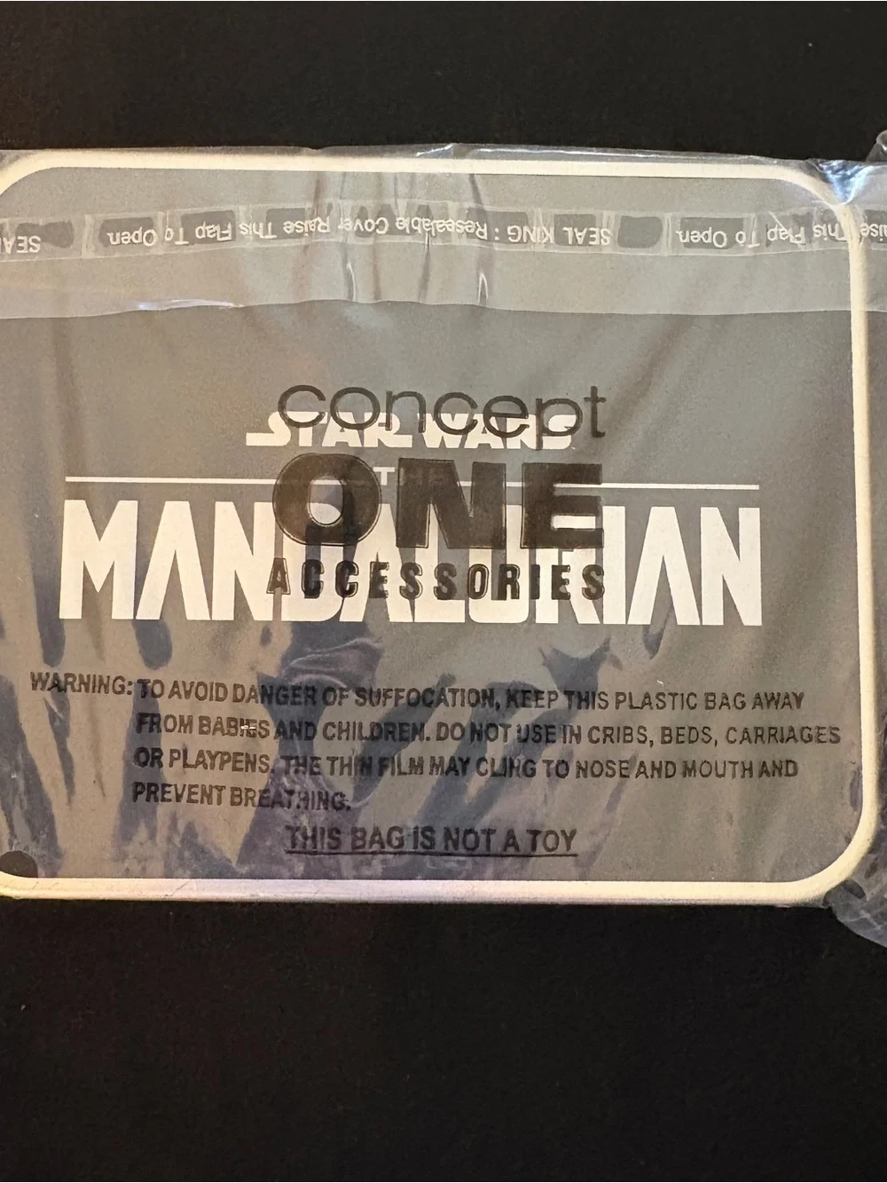 Star Wars Mandalorian Grogu Baby Yoda Bifold Wallet Tin Concept One New